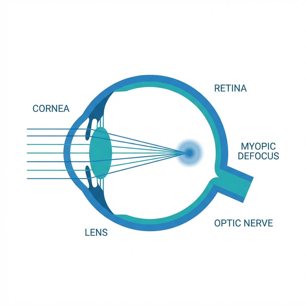 Myopic Defocus Diagram